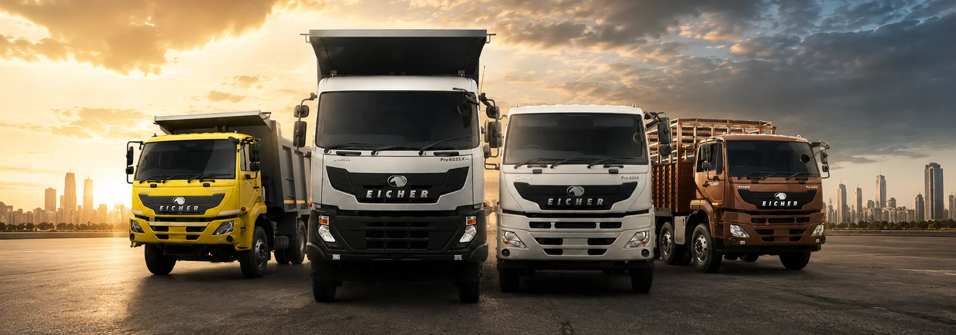 Heavy Duty Trucks Banner