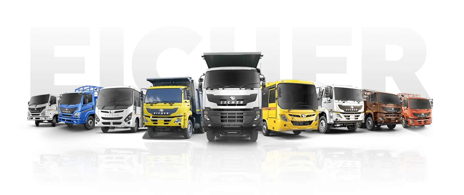 Eicher Commercial Vehicle Fleet Lineup